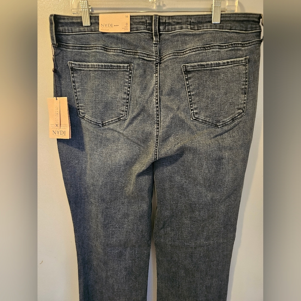NYDJ Lombard Lift Tuck Bootcut Jeans Stretch Women's Size 16 NWT - Picture 7 of 14
